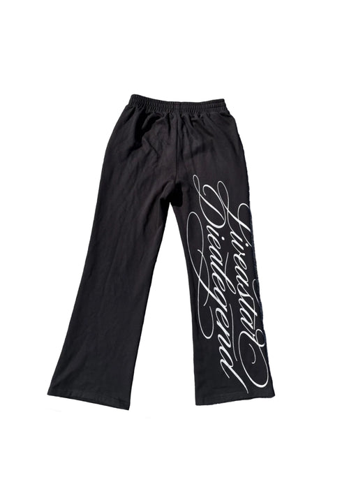 Black “Gawzy” Sweatpants