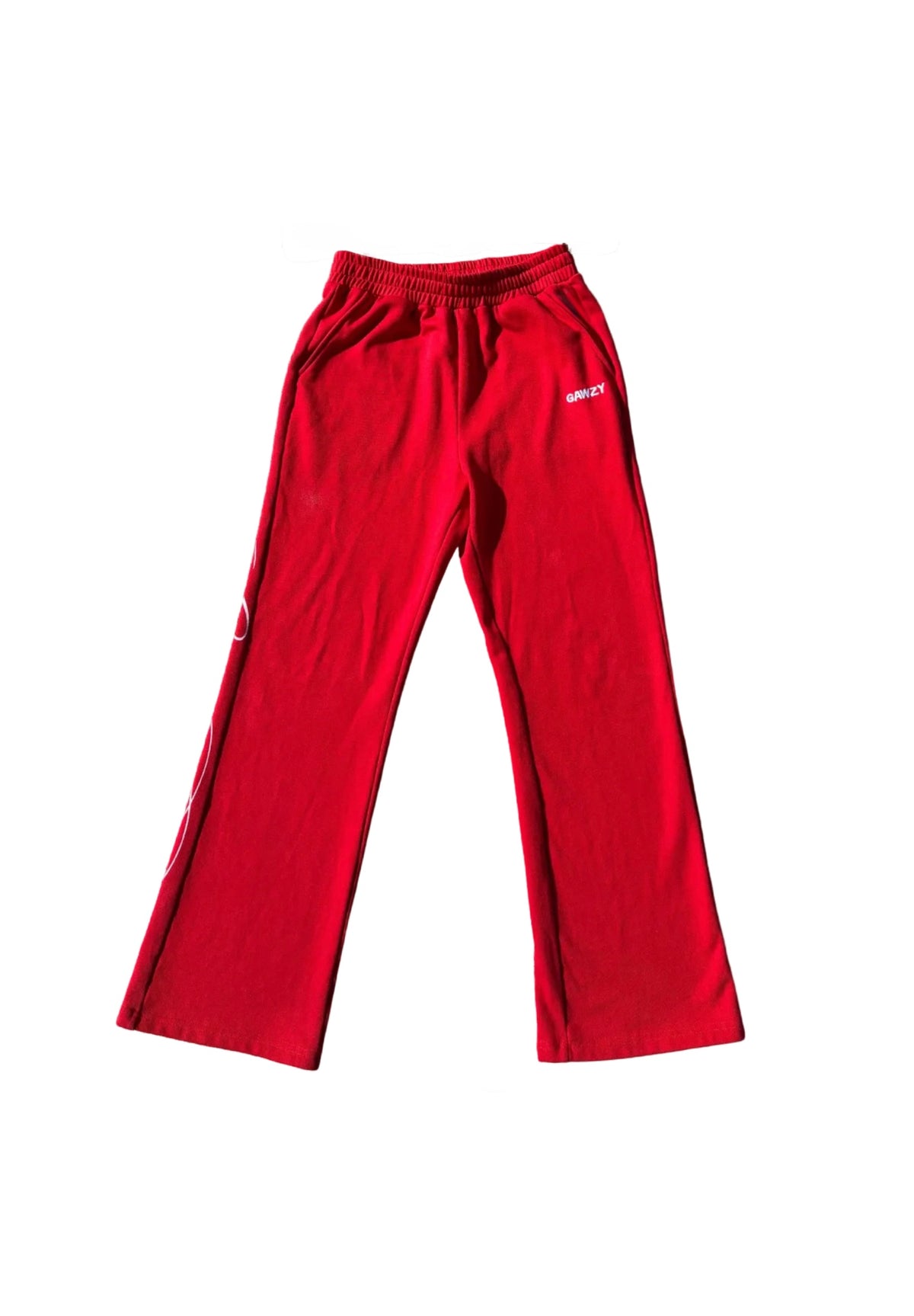 Red “Gawzy” Sweatpants