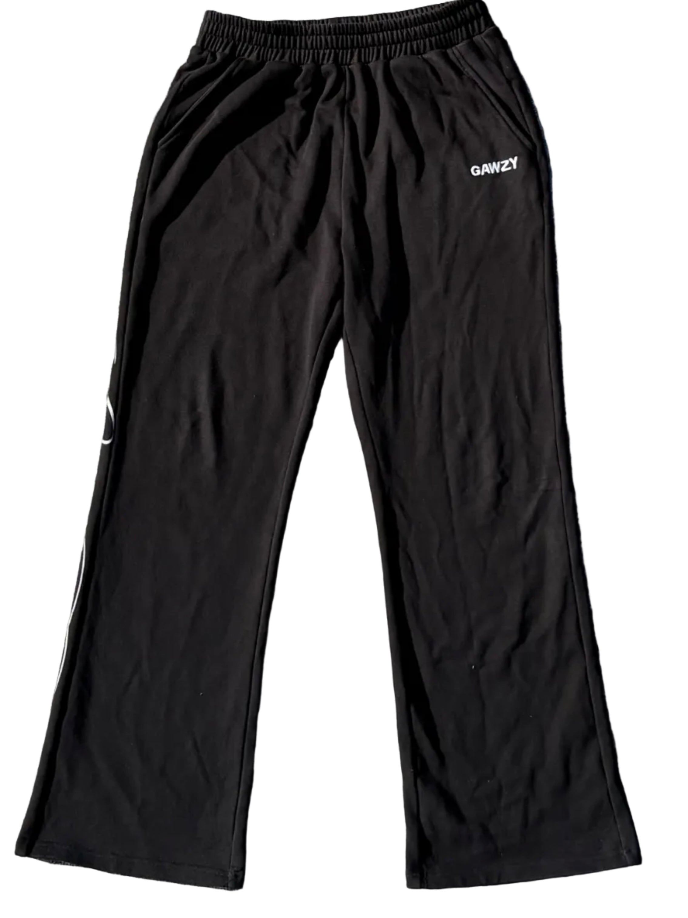 Black “Gawzy” Sweatpants