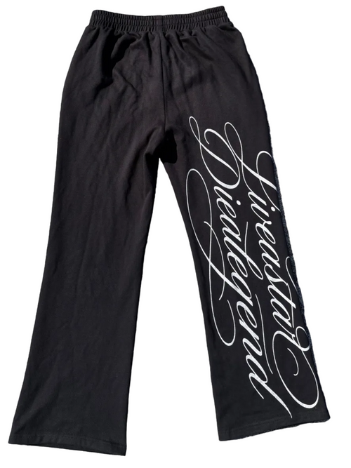 Black “Gawzy” Sweatpants