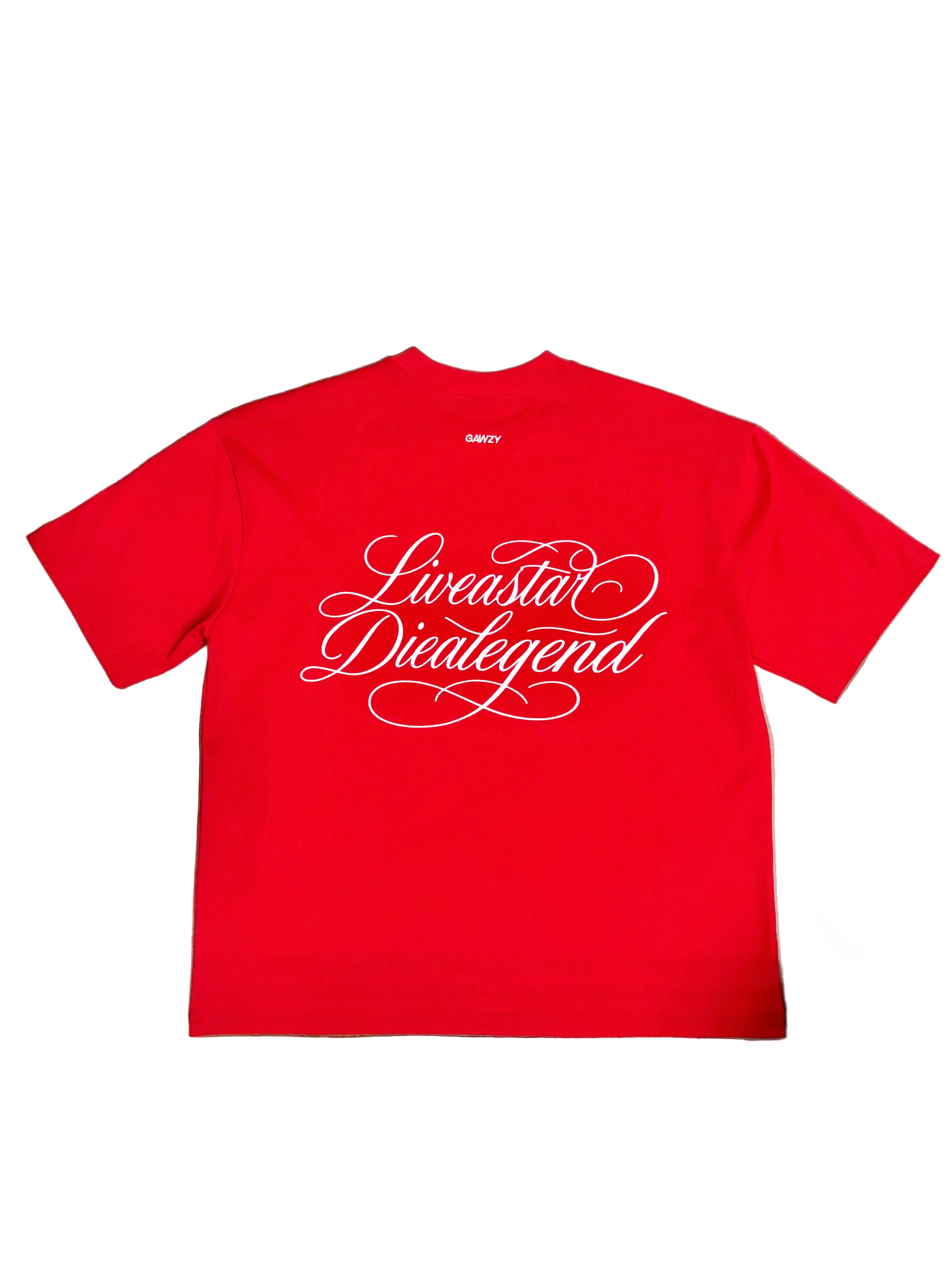 Red “Gawzy”  T-shirt