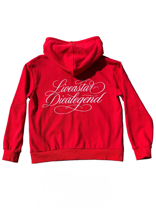 Red “Gawzy” Zip-Up