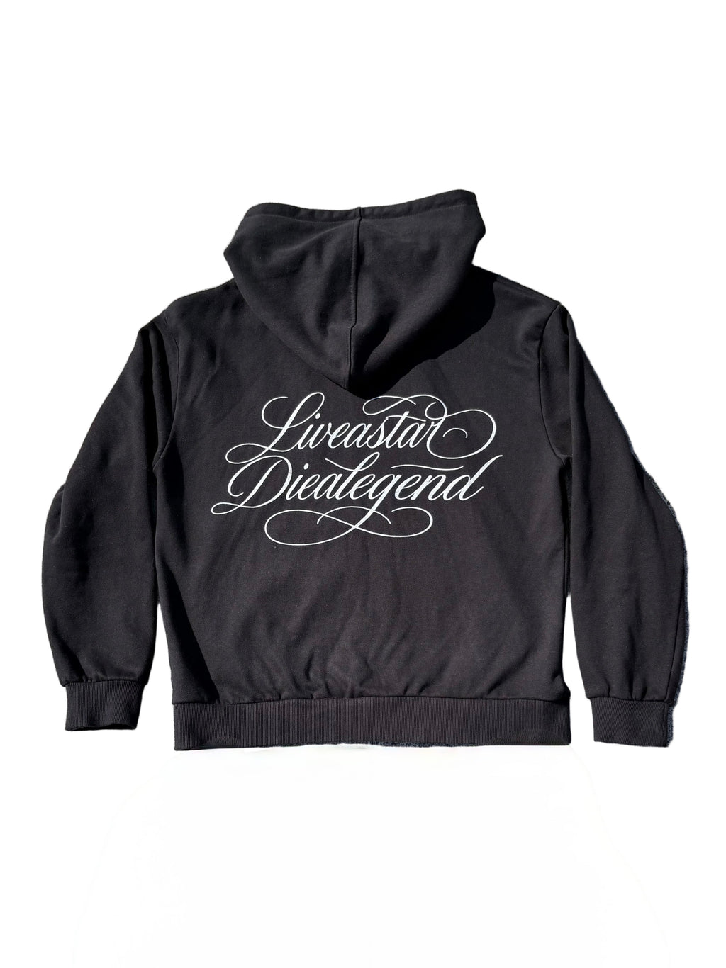 Black “Gawzy” Zip-Up