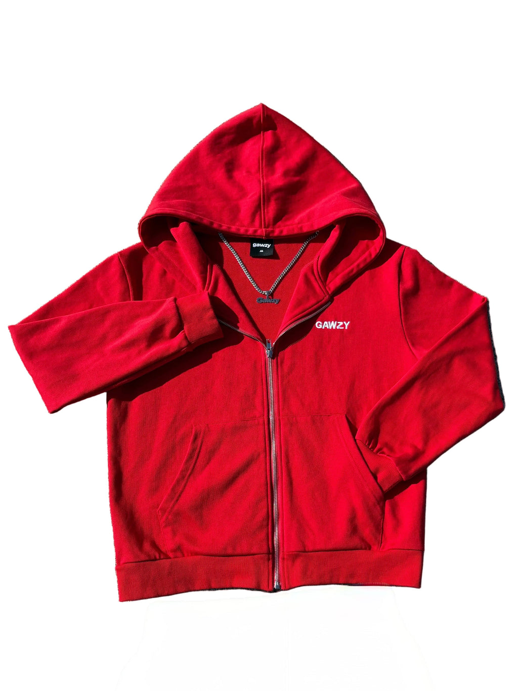 Red “Gawzy” Zip-Up